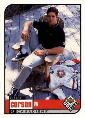 Shayne Corson #103 Hockey Cards 1998 UD Choice