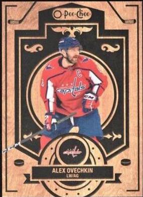 Alex Ovechkin #W-AO Hockey Cards 2022 O Pee Chee Woodies