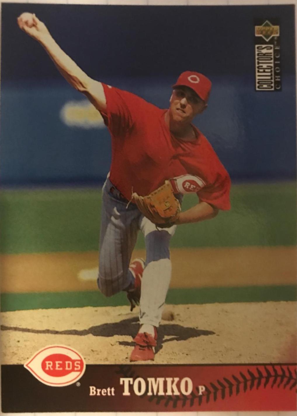 Brett Tomko #U8 Baseball Cards 1997 Collector's Choice Update