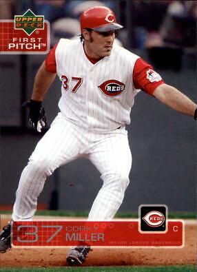 Corky Miller #249 Baseball Cards 2003 Upper Deck First Pitch