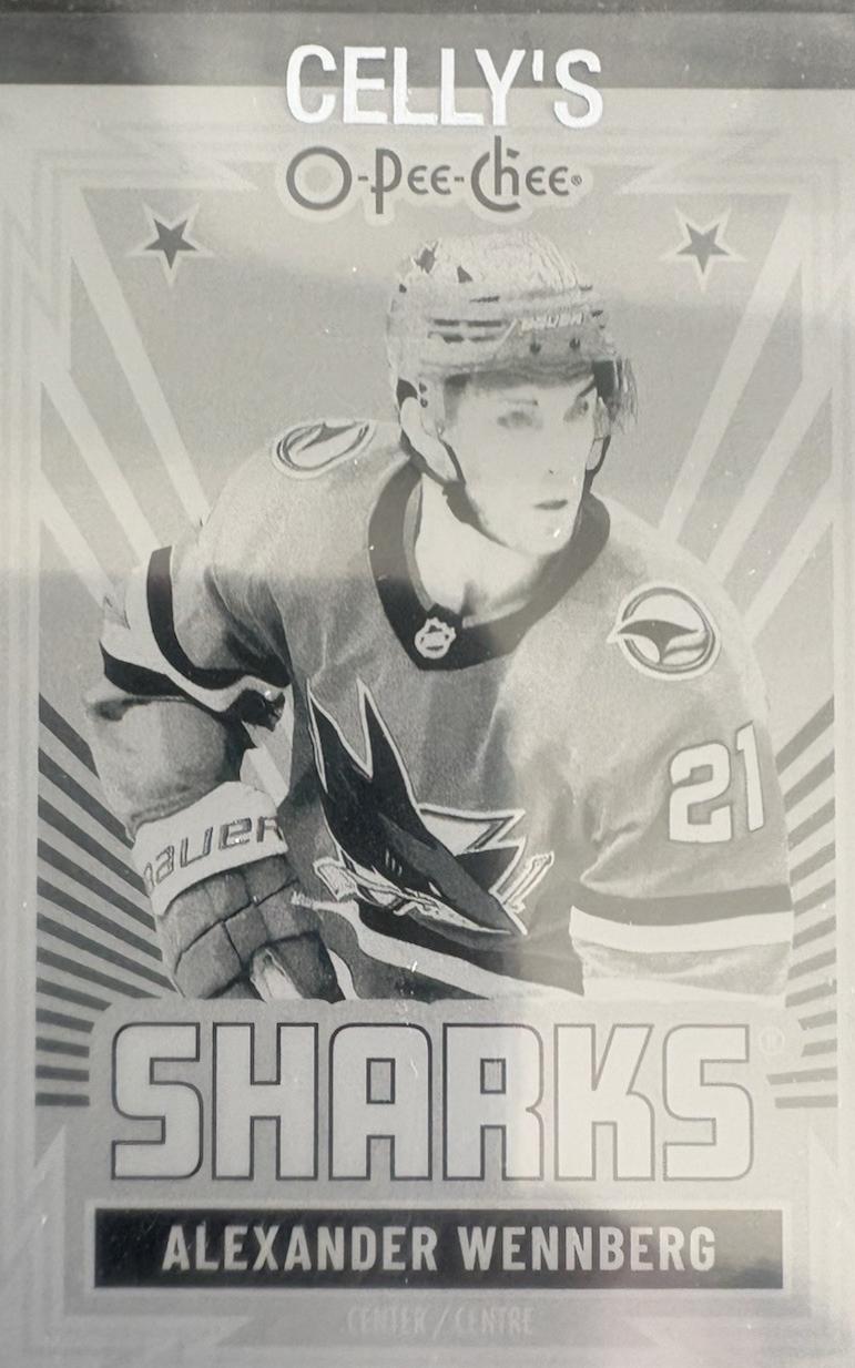 Alexander Wennberg [Retro Printing Plate] #175