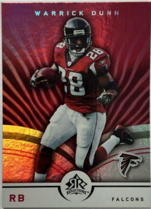Warrick Dunn #5 Football Cards 2005 Upper Deck Reflections