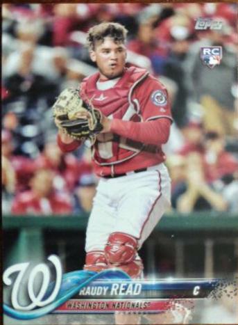 Raudy Read #136 Baseball Cards 2018 Topps