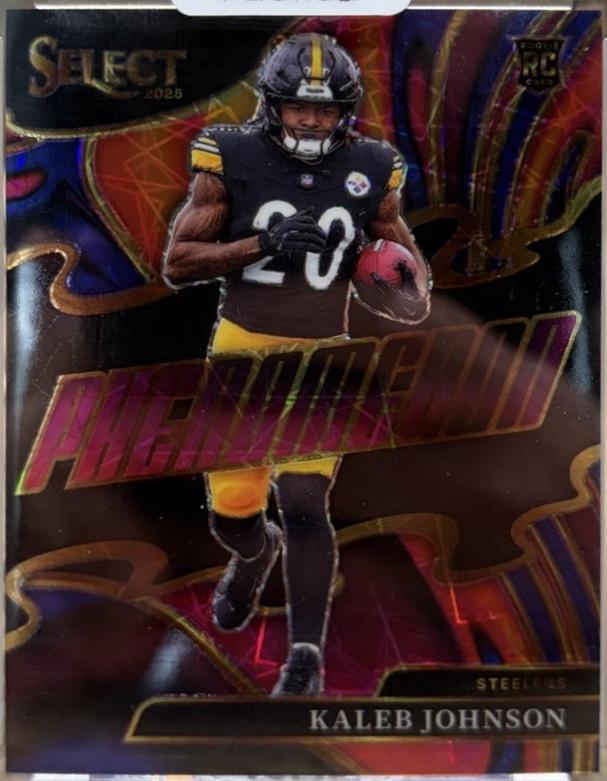 Kaleb Johnson [Black Prizm] #23