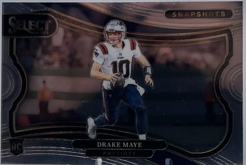 Drake Maye #16 Football Cards 2024 Panini Select Snapshots