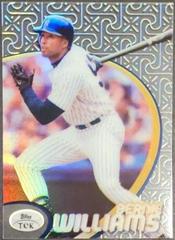 Bernie Williams [Pattern 3] #7 Baseball Cards 1998 Topps Tek Prices