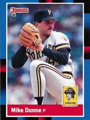 Mike Dunne #390 Baseball Cards 1988 Donruss