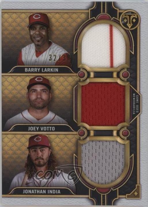Joey Votto, Jonathan India, Barry Larkin #RCC-LVI