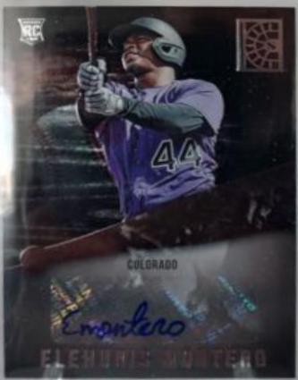 Elehuris Montero #RA-EM Baseball Cards 2022 Panini Capstone Rookie Autographs