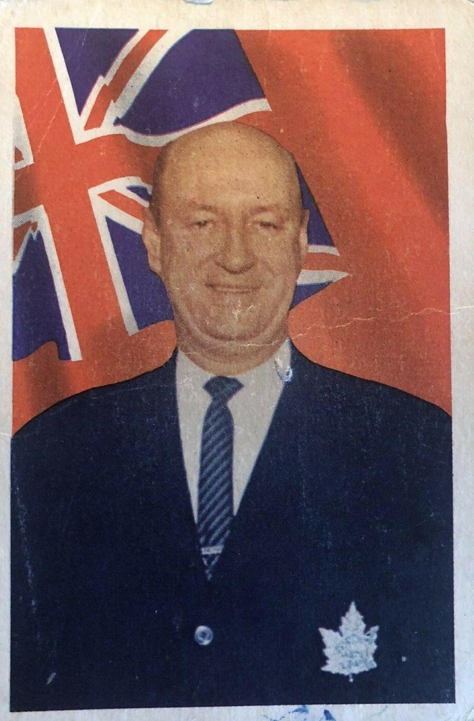 Punch Imlach #19 Hockey Cards 1963 Parkhurst