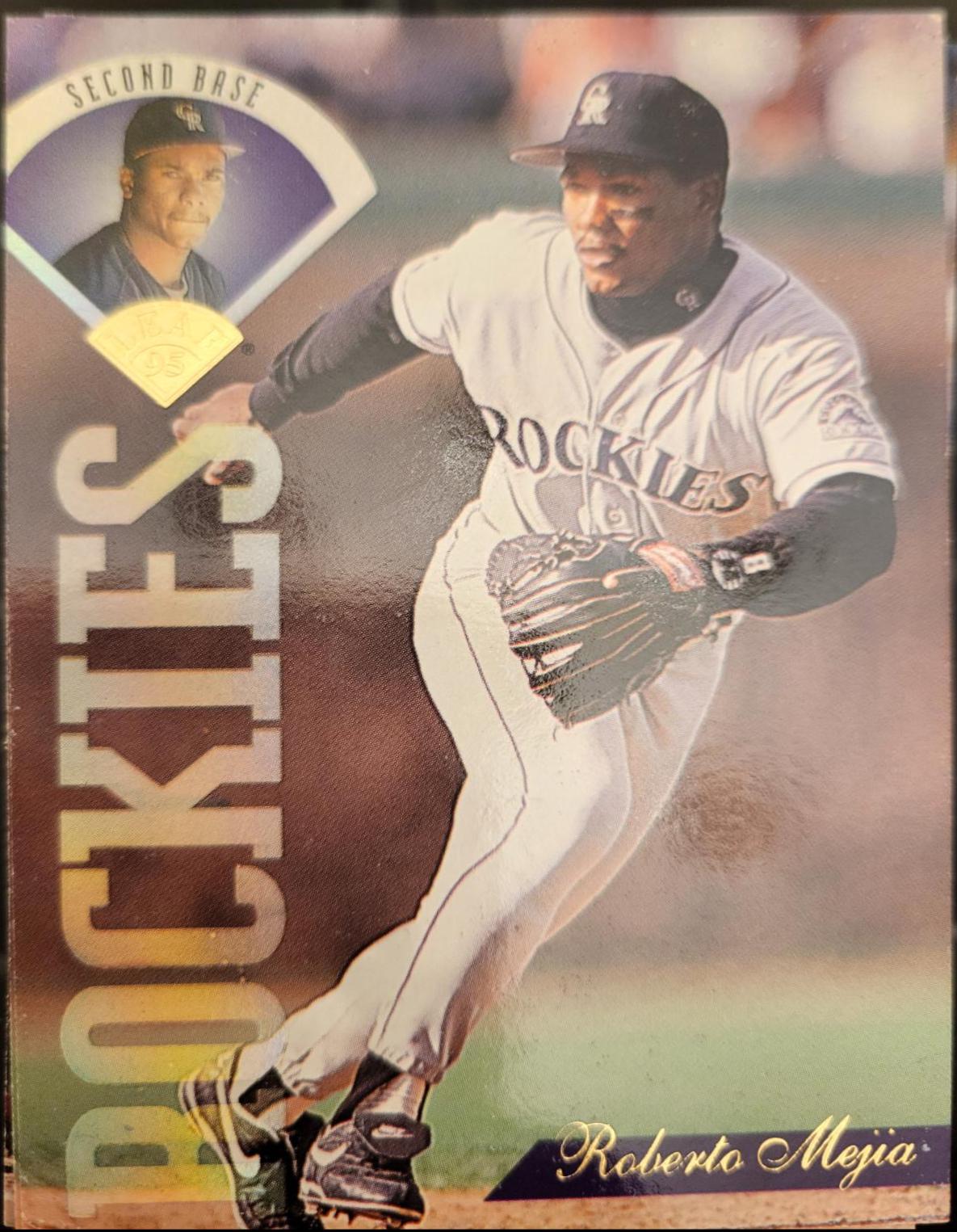 Roberto Mejia #5 Baseball Cards 1995 Leaf