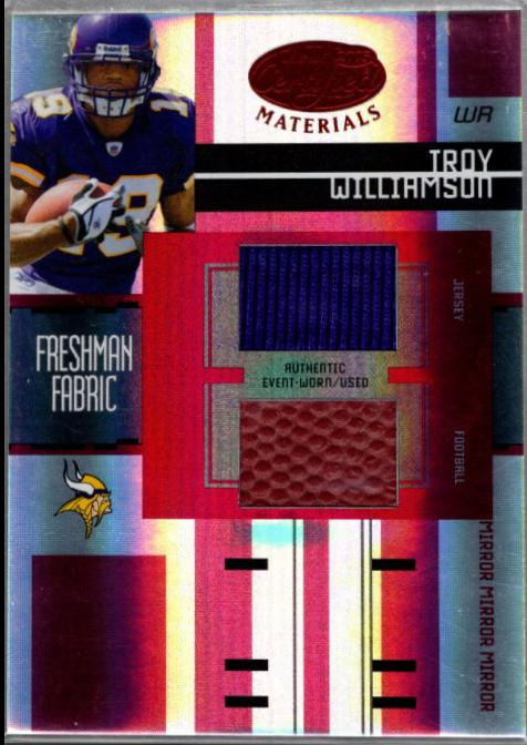 Troy Williamson [Mirror Red Materials] #227