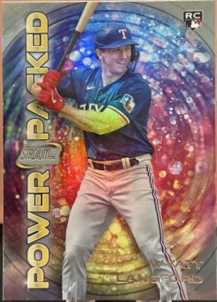 Wyatt Langford #PP-29 Baseball Cards 2024 Topps Stadium Club Power Packed