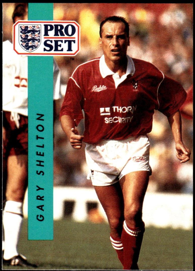 Gary Shelton #256 1990 Pro Set Soccer