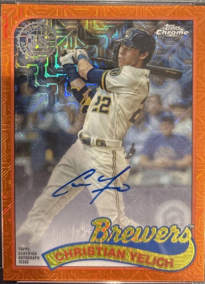 Christian Yelich [Orange] #T89C-77