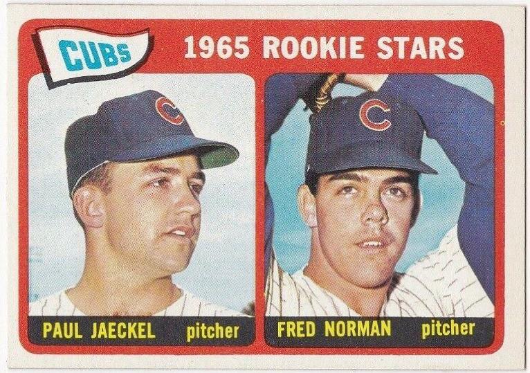 Cubs Rookies #386 Baseball Cards 1965 Topps