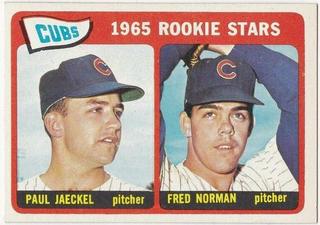 Cubs 1965 Rookie Stars