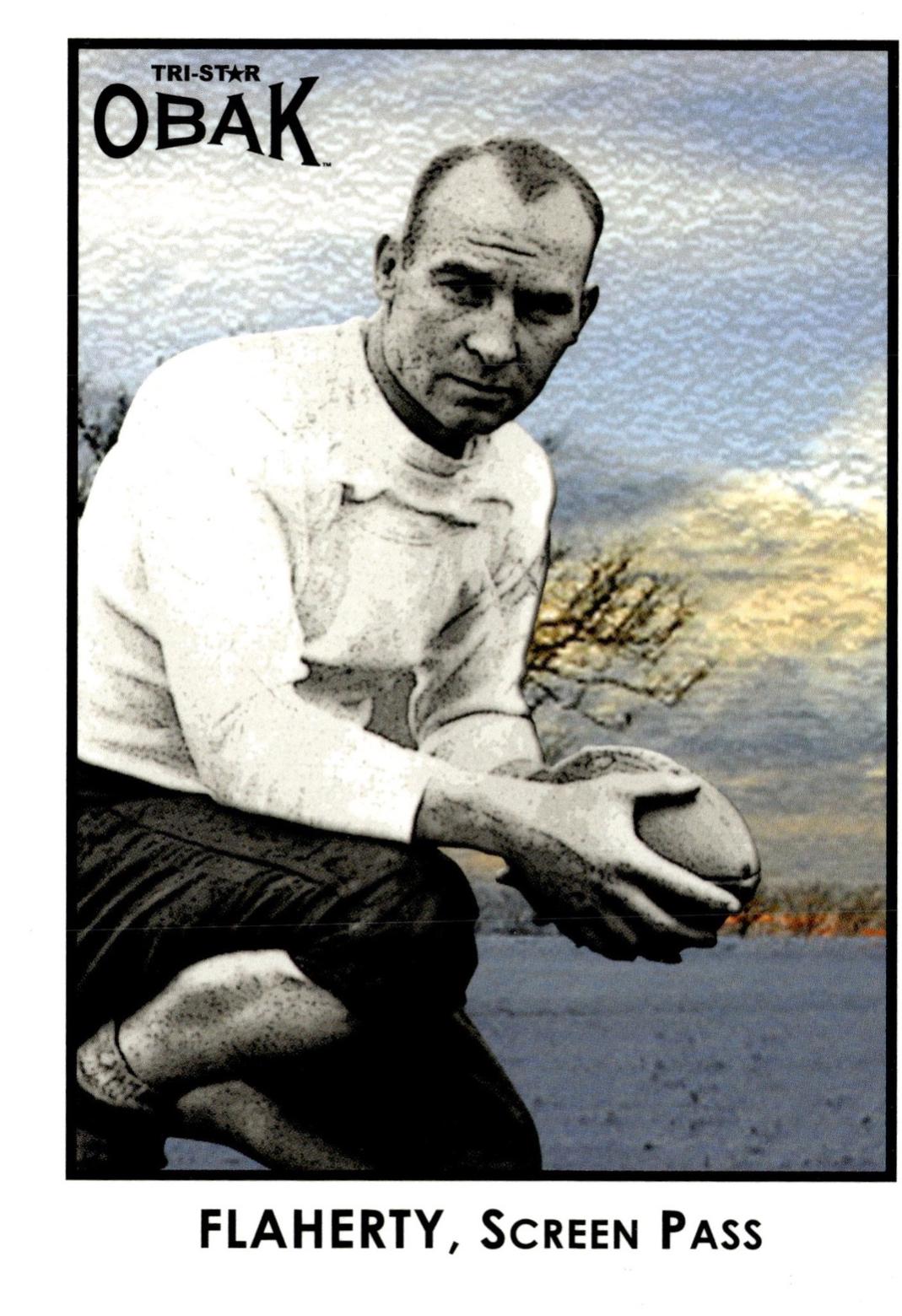 Ray Flaherty #86 2011 Tristar Obak Football