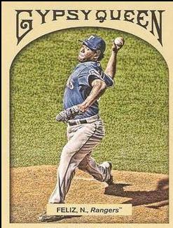 Neftali Feliz #204 2011 Topps Gypsy Queen Baseball