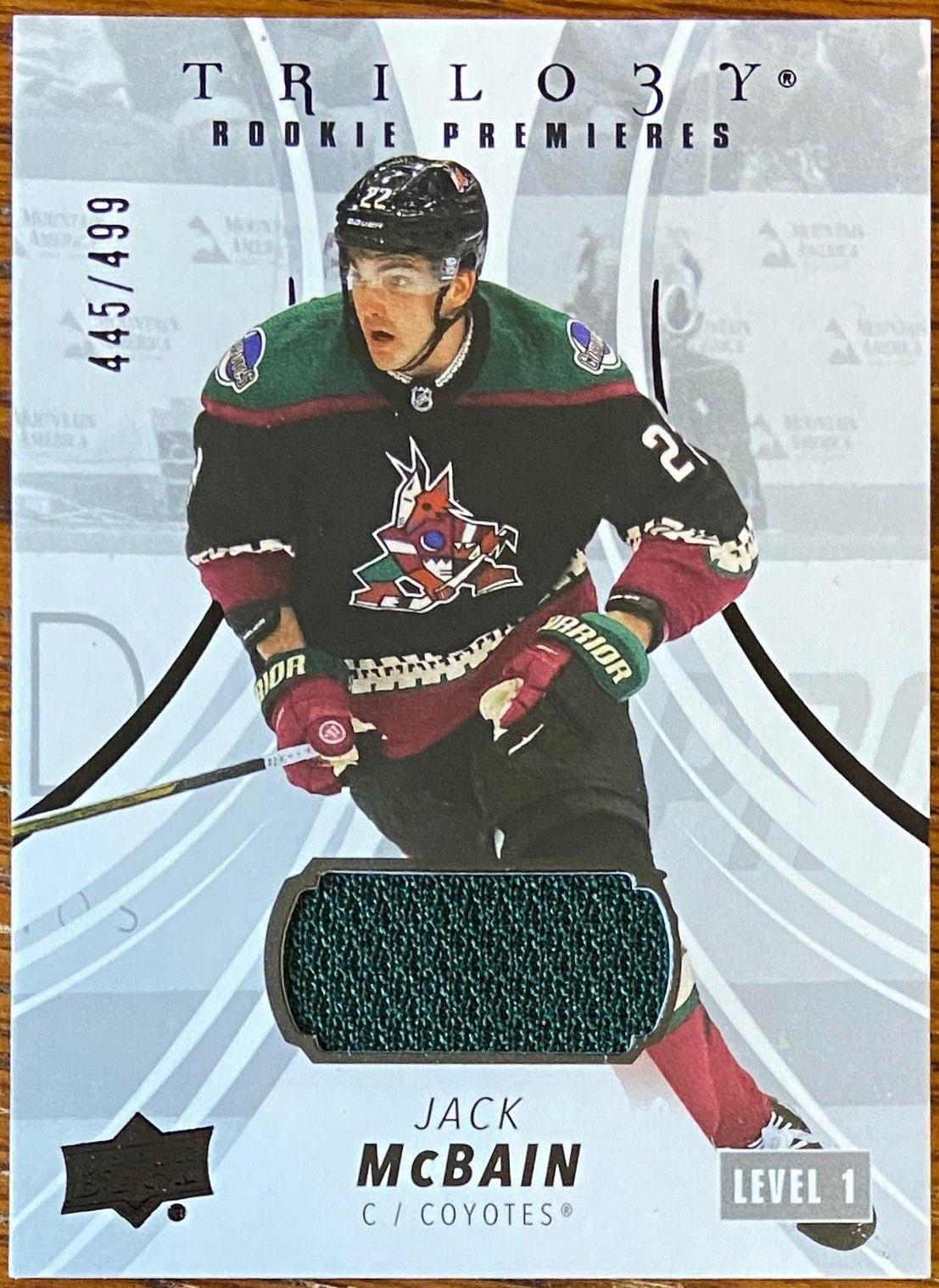 Jack McBain #114 2022-23 Upper Deck Trilogy Hockey