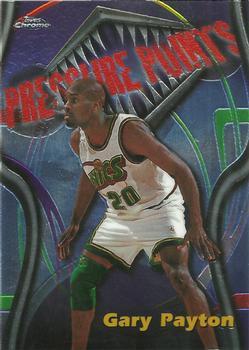 Gary Peyton #1 Basketball Cards 1997 Topps Chrome Season's Best