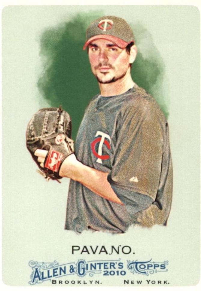 Carl Pavano #16 Baseball Cards 2010 Topps Allen & Ginter
