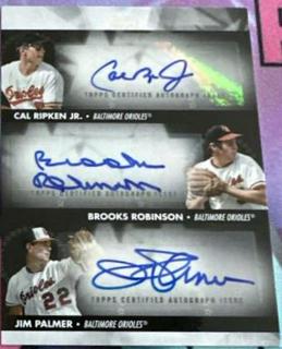 Cal Ripken Jr. / Brooks Robinson / Jim Palmer