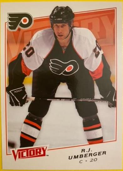 R.J. Umberger #56 Hockey Cards 2008 Upper Deck Victory