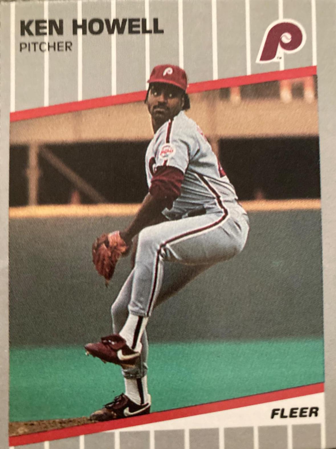 Ken Howell #U-108 Baseball Cards 1989 Fleer Update