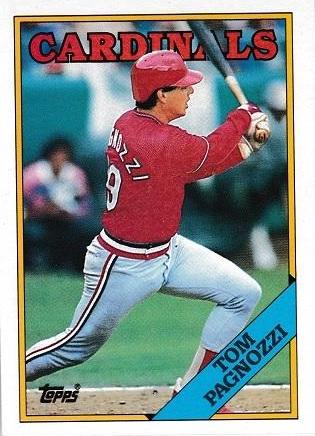 Tom Pagnozzi #689 Baseball Cards 1988 Topps
