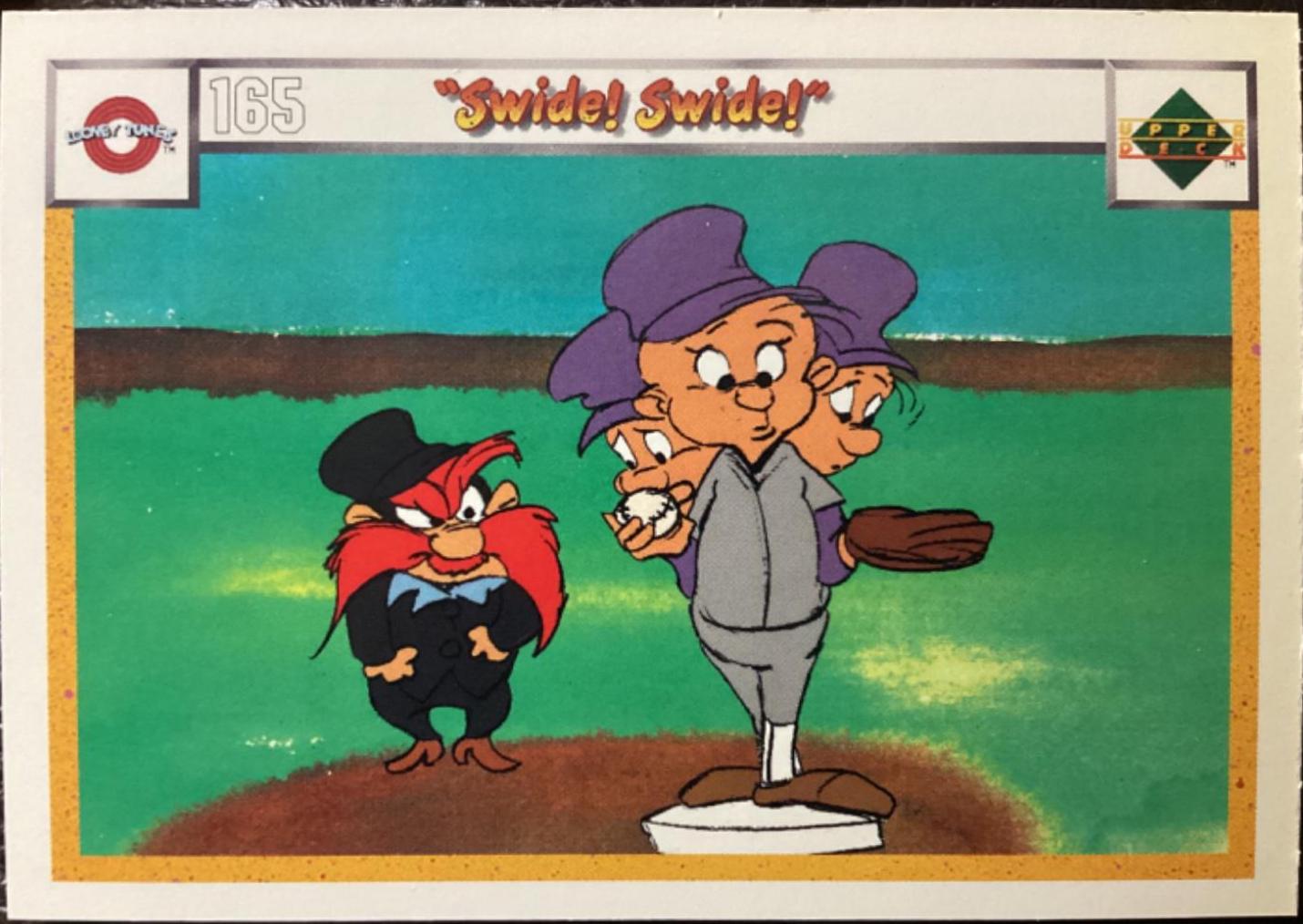 Swide! Swide #165/180 Baseball Cards 1990 Upper Deck Comic Ball