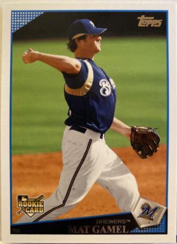 Mat Gamel #71 Baseball Cards 2009 Topps