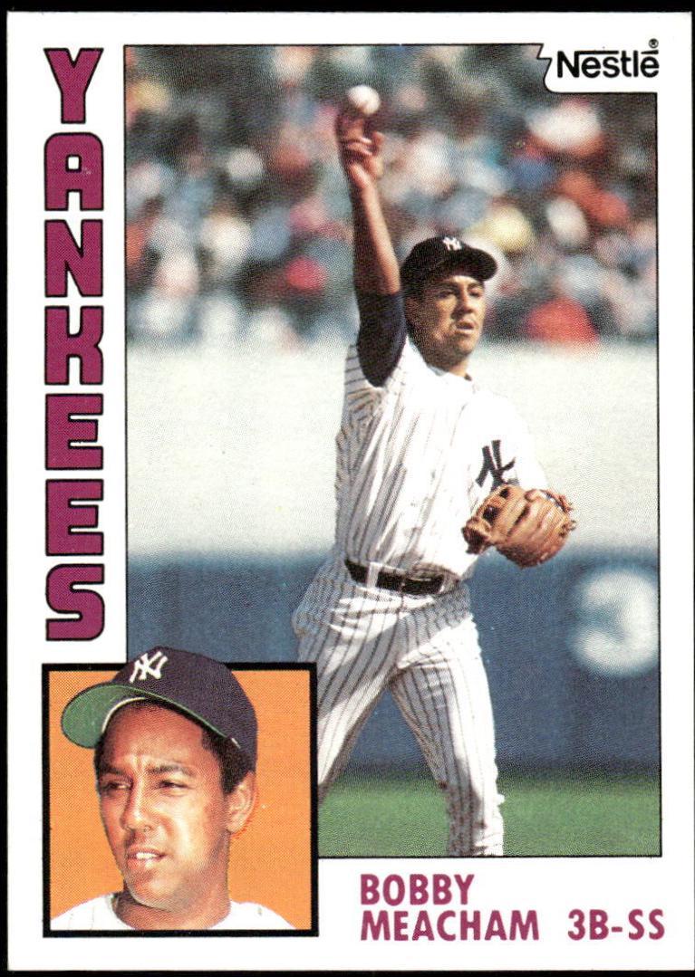 Bobby Meacham #204 1984 Topps Nestle Baseball