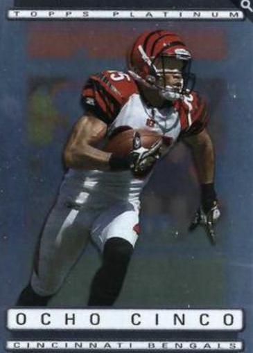 Chad Ocho Cinco #72 Football Cards 2009 Topps Platinum