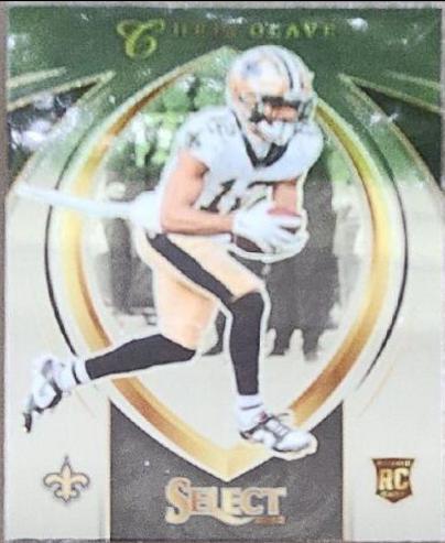 Chris Olave #SCR-9 Football Cards 2022 Panini Select Certified Rookies