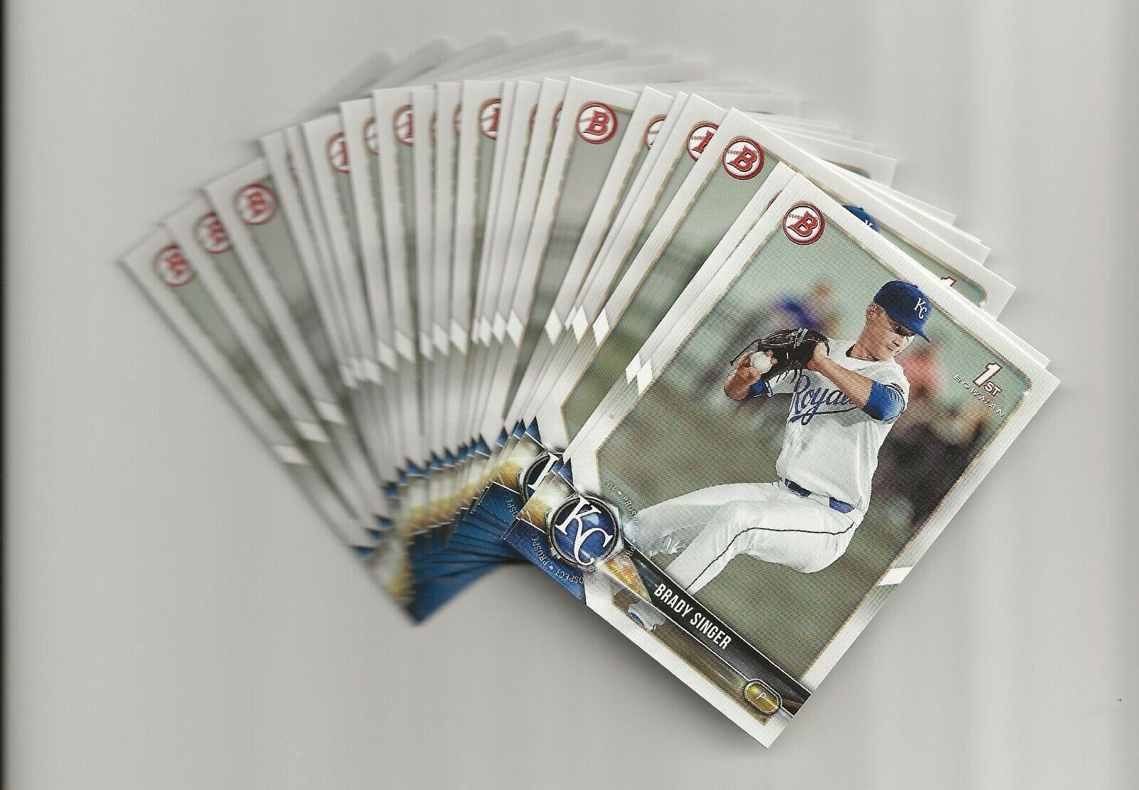 Brady Singer #BD-135 2018 Bowman Draft Baseball
