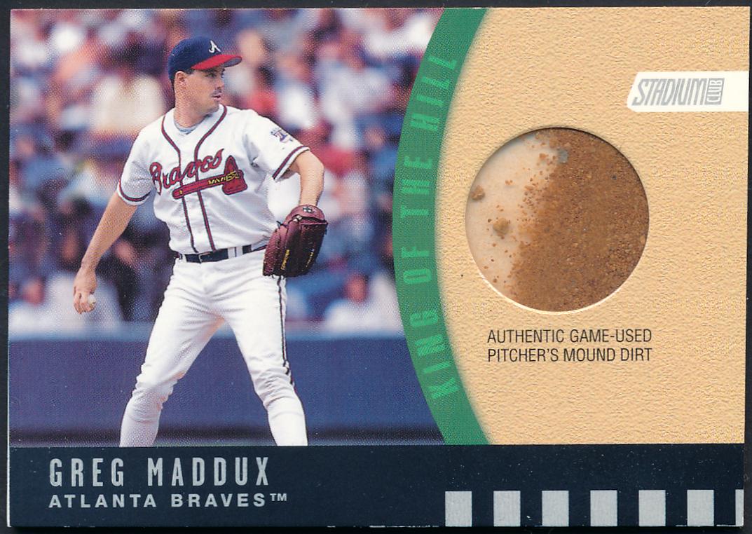 Greg Maddux #KR3 Baseball Cards 2001 Stadium Club King of the Hill