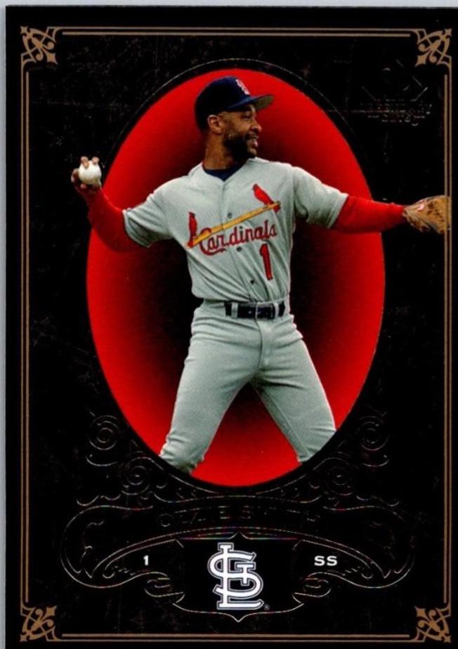 Ozzie Smith #76 Baseball Cards 2007 SP Legendary Cuts