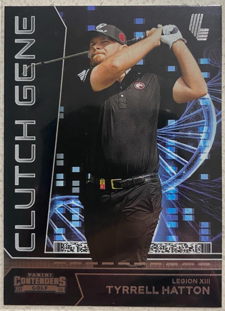 Tyrrell Hatton #6 2026 Panini Contenders LIV Clutch Gene Golf