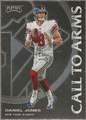 Daniel Jones #CA11 Football Cards 2020 Panini Playoff Call to Arms