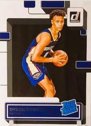 Dyson Daniels #208 Basketball Cards 2022 Panini Donruss