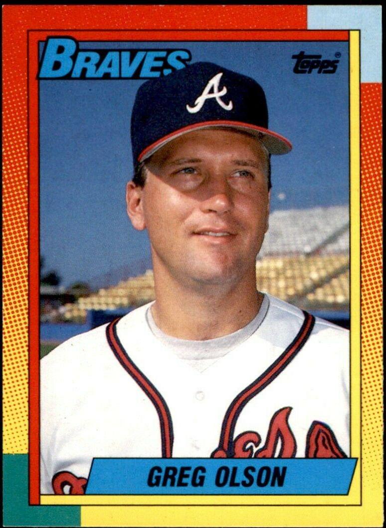 Greg Olson #84T Baseball Cards 1990 Topps Traded