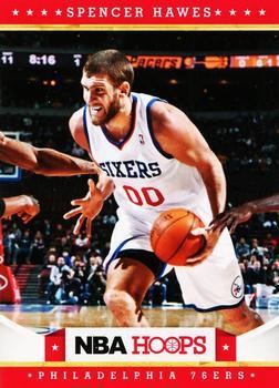 Spencer Hawes #28 Basketball Cards 2012 Panini Hoops