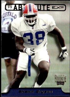 SHAWN BRYSON #28 Football Cards 1999 Playoff Absolute Exp