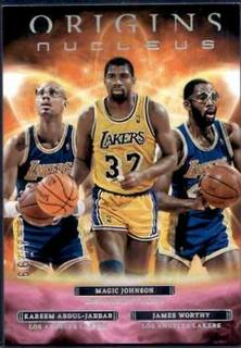 Kareem Abdul Jabbar, Magic Johnson, James Worthy