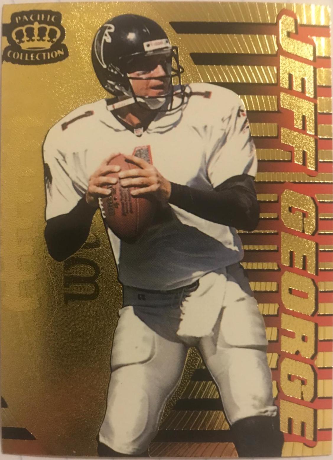 Jeff George #P-5 Football Cards 1996 Pacific Dynagon