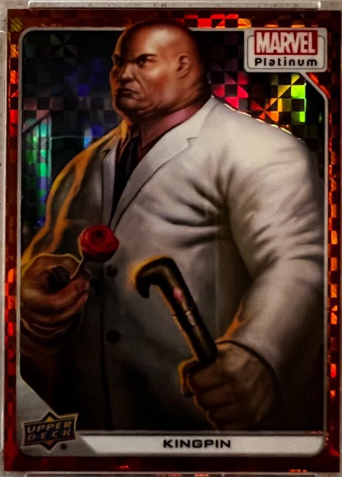 2024 Kingpin [Orange Checkers] #84