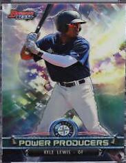 Kyle Lewis #PP-KL Baseball Cards 2018 Bowman's Best Power Producers
