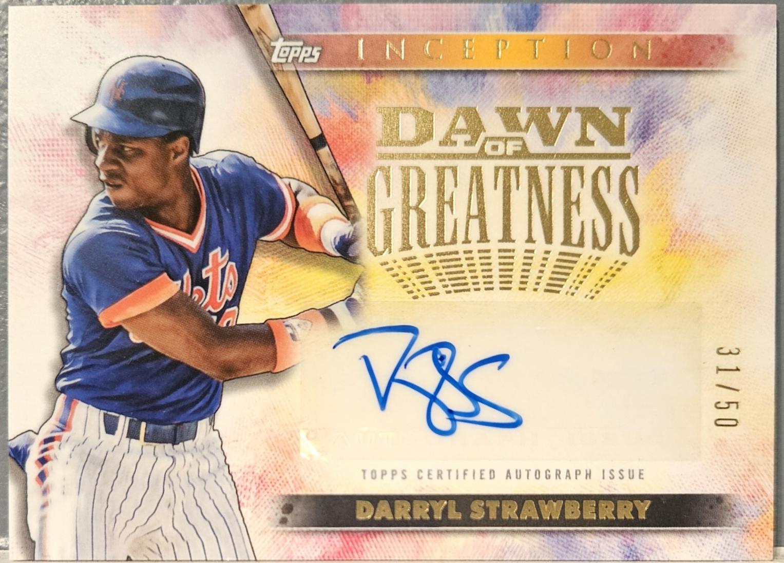 Darryl Strawberry [Red] #DGA-DS