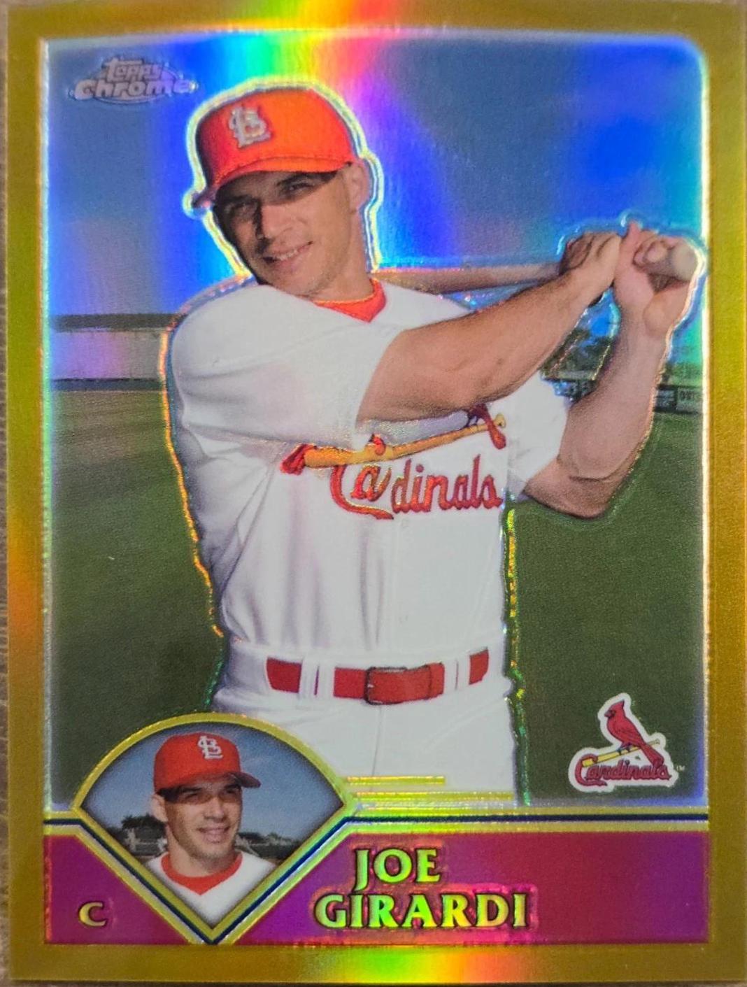 Joe Girardi [Gold Refractor] #341